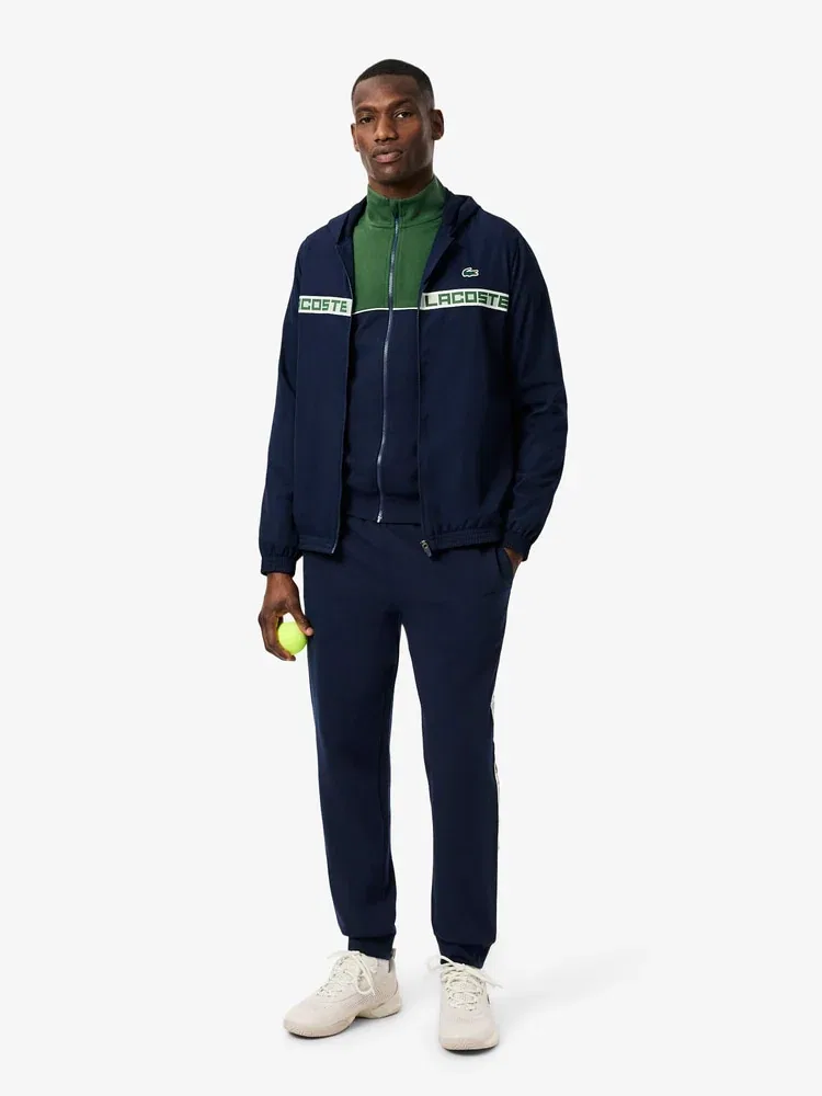 Джемпер LACOSTE Lettering Tennis, Navy — фото 4