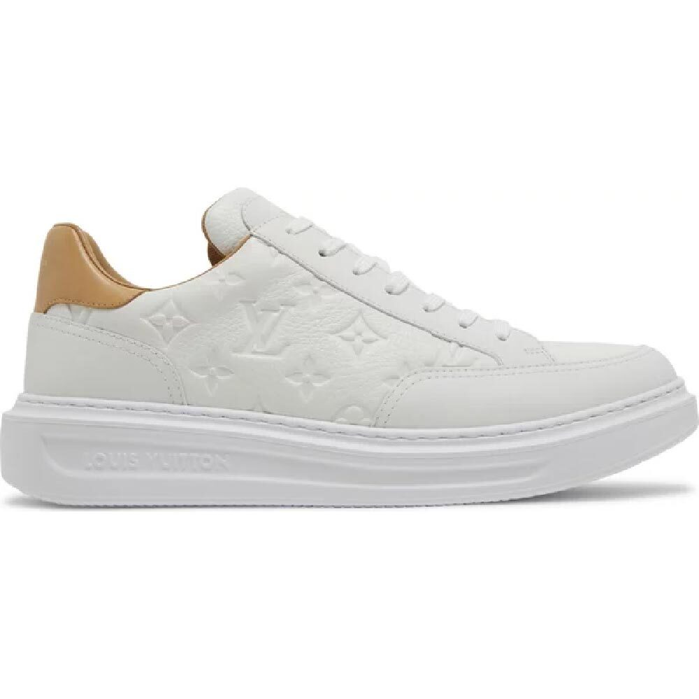 

Кроссовки Louis Vuitton Beverly Hills, белый/золотой, Белый;серый, Кроссовки Louis Vuitton Beverly Hills, белый/золотой