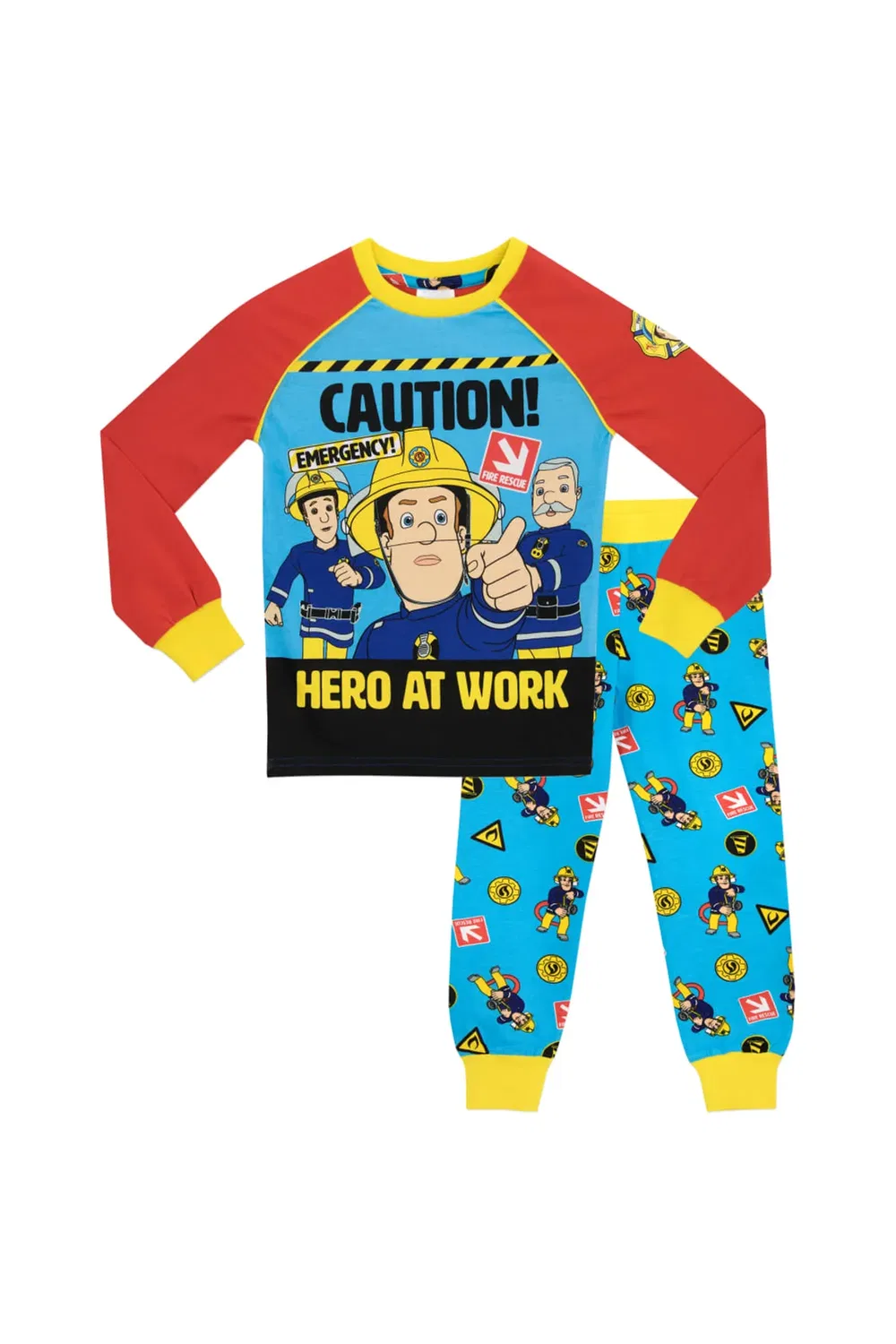 Пижамный комплект Fireman Sam Hero at work, Multi