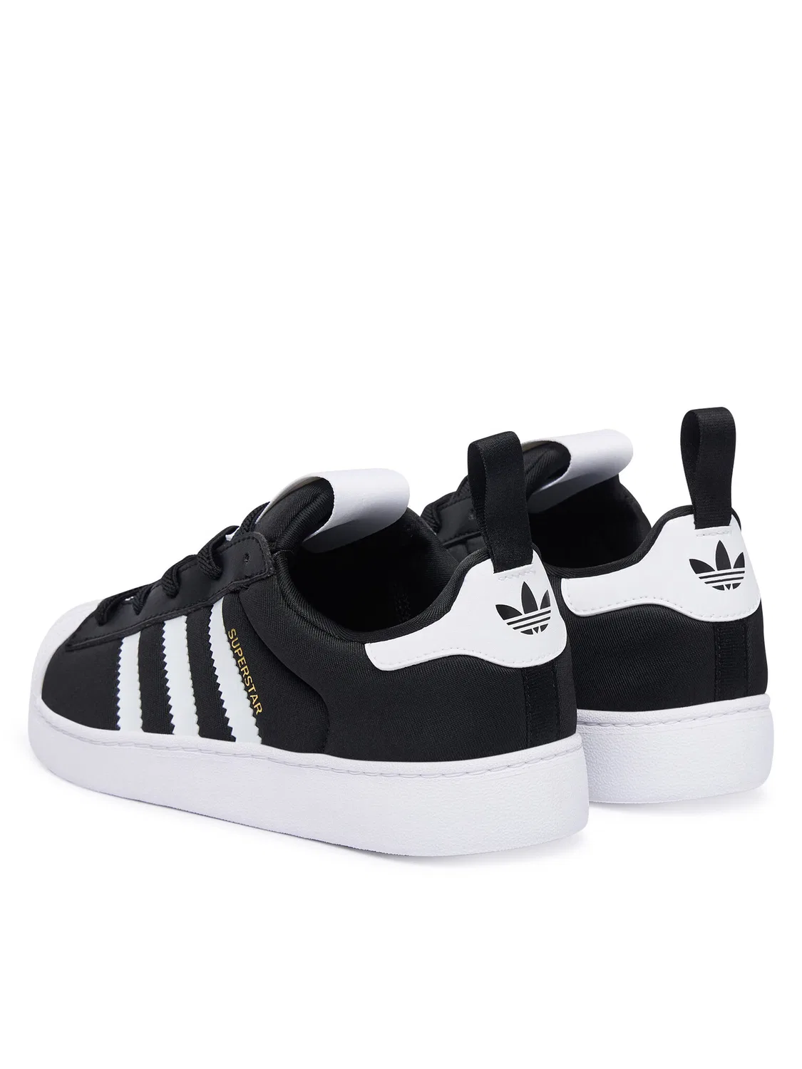 Кроссовки для мальчика Superstar Quickon Adidas, черный — фото 3