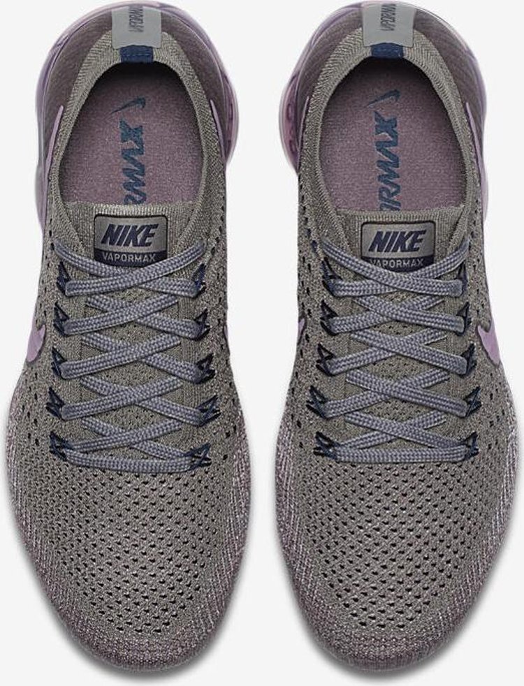 Кроссовки Nike NikeLab Wmns Air VaporMax 'Tea Berry', серый — фото 4
