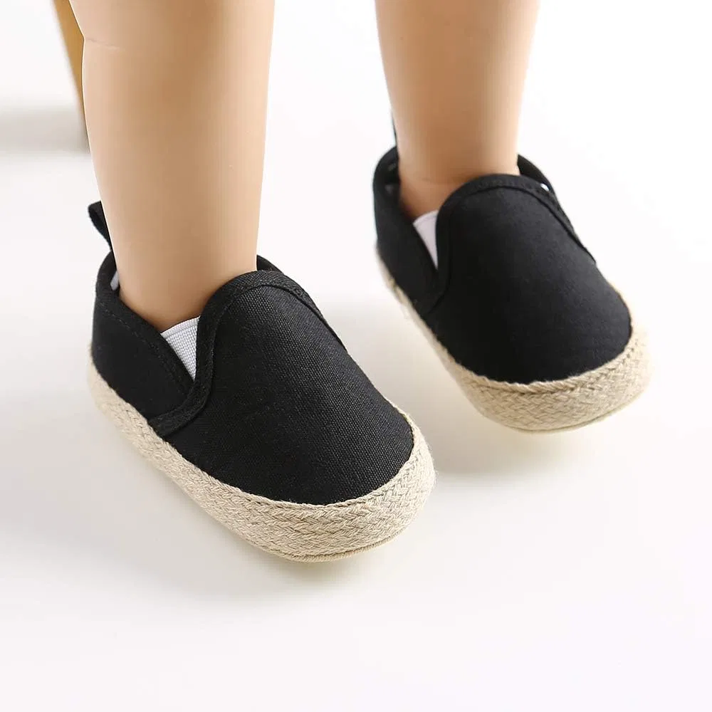 Детские кроссовки для девочек с мягкой подошвой Miamooi, Black — фото 3