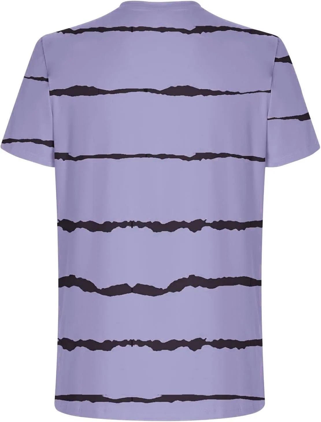 Мужская футболка с цветными блоками Striped Cotton, Purple — фото 3