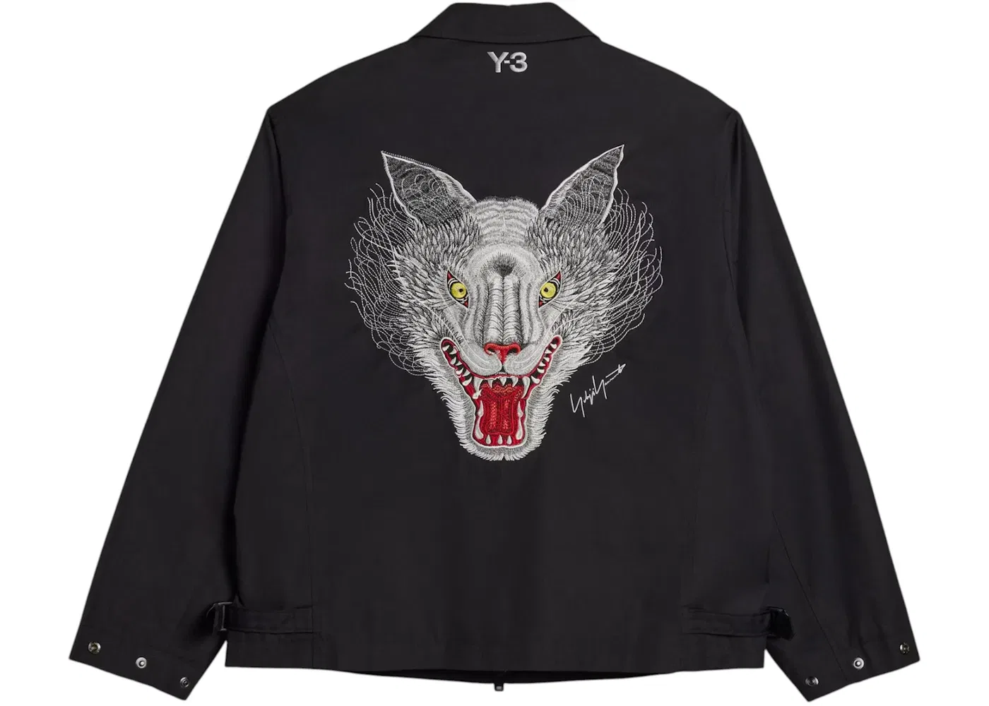 Мужская куртка Y-3 Mercedes Wolf Jacket Adidas, Black — фото 2
