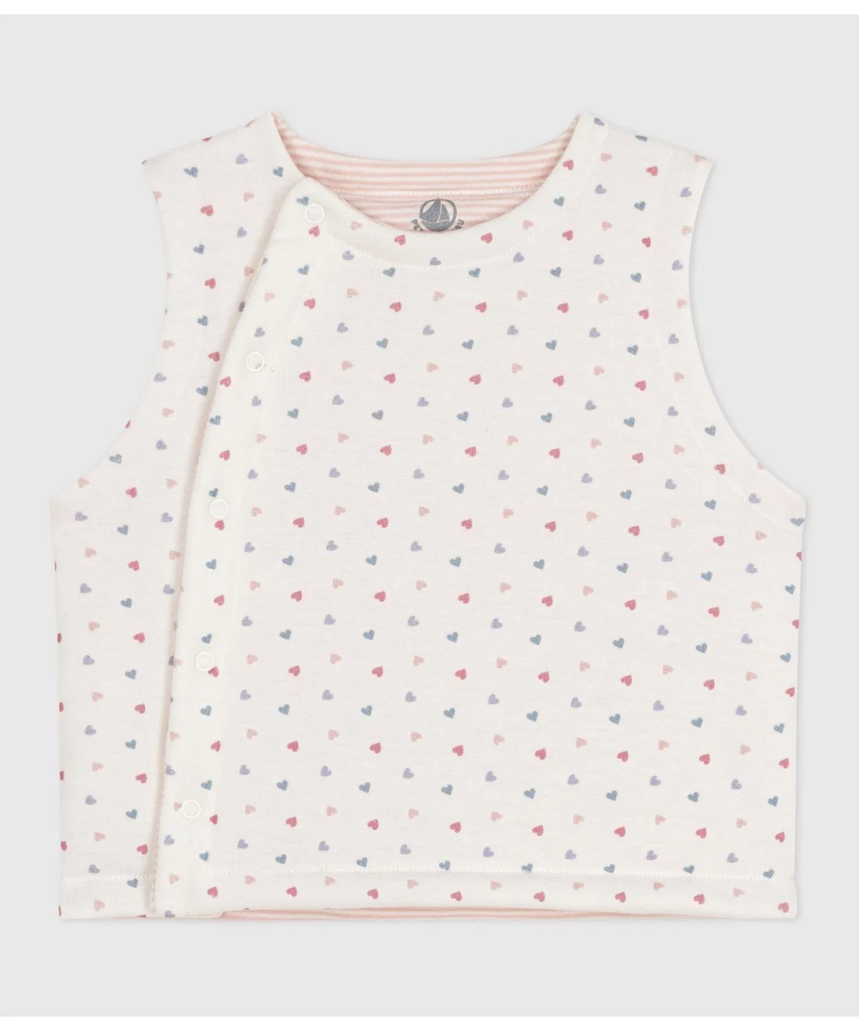 Детский жилет без рукавов с принтом Reversible PETIT BATEAU