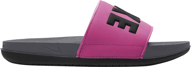 Сандалии Nike Wmns Offcourt Slide 'Pink Blast Black', розовый