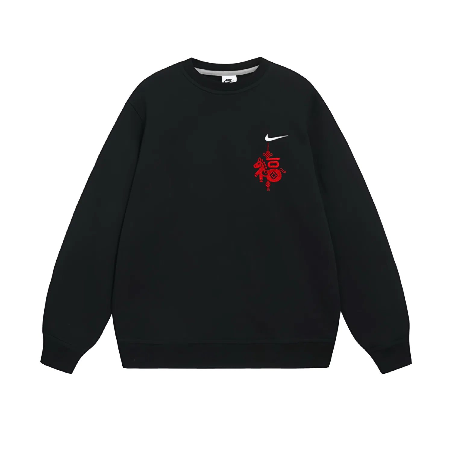 Детский свитшот с длинным рукавом Nike Club Black