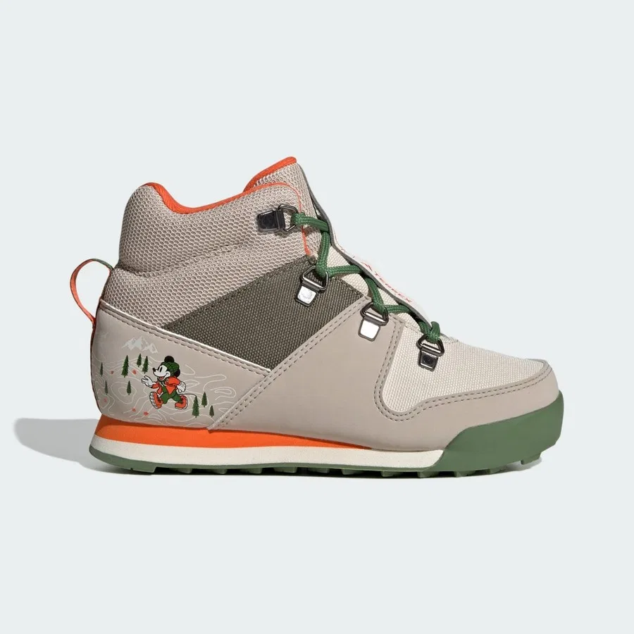 Зимние ботинки с принтом Terrex Disney Snowpitch Cold.rdy adidas, Бежевый