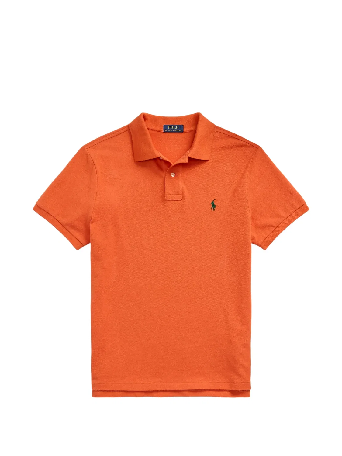 Футболка-поло оранжевая Polo Ralph Lauren, оранжевый