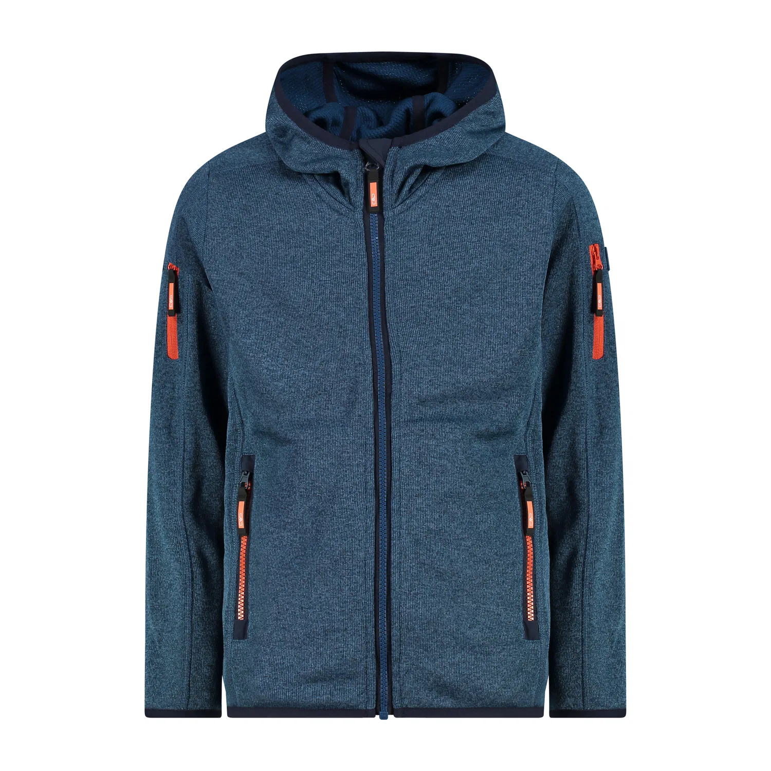 Детская флисовая куртка с капюшоном Boy Jacket Fix Hood Cmp, Blau