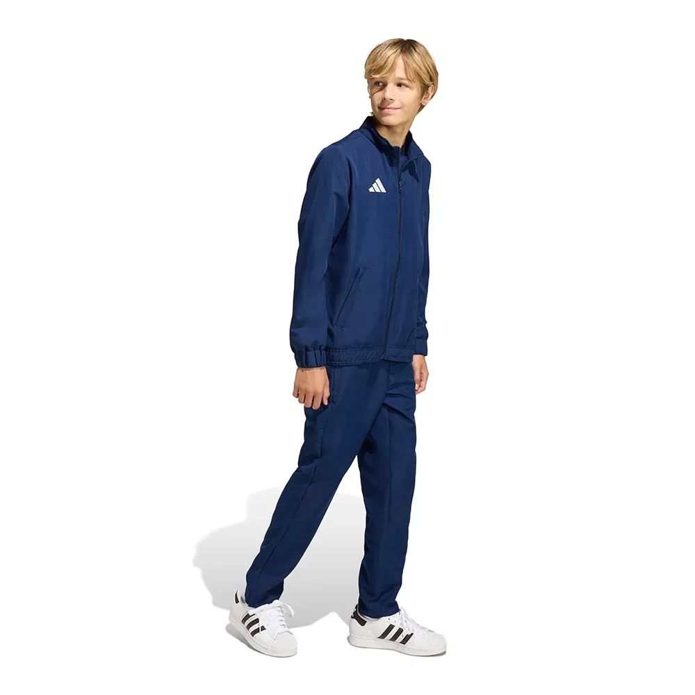 Детские штаны для девочек с технологией CLIMACOOL Entrada 26 Presentation Adidas, Blue — фото 4