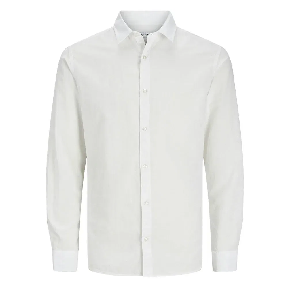 Детская рубашка с длинным рукавом Ebreeze Jack & jones, White