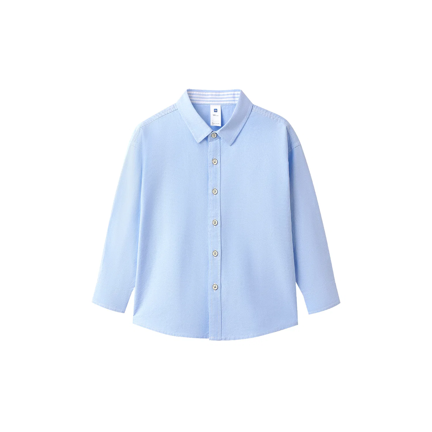 Детская рубашка с воротником HLA, Light Blue 01