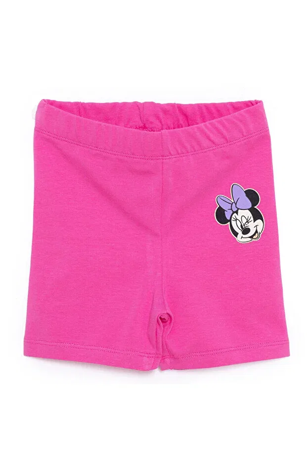 Детские леггинсы для девочек с принтом Minnie mouse Disney, Pink