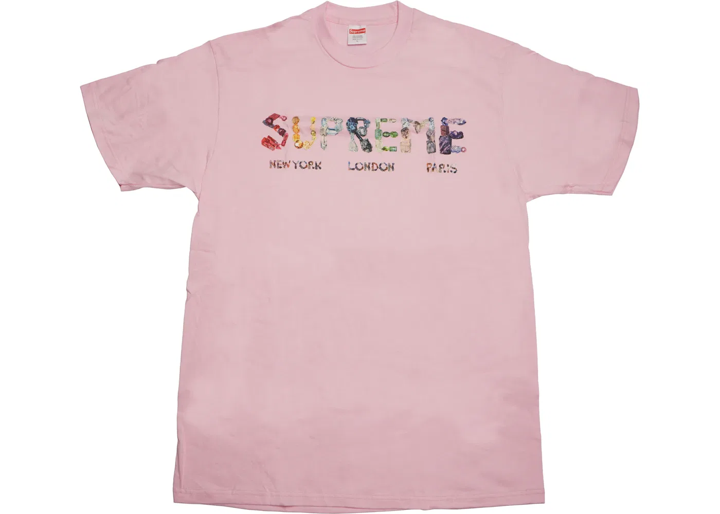 Мужская футболка с принтом Rocks Tee Supreme, Light Pink