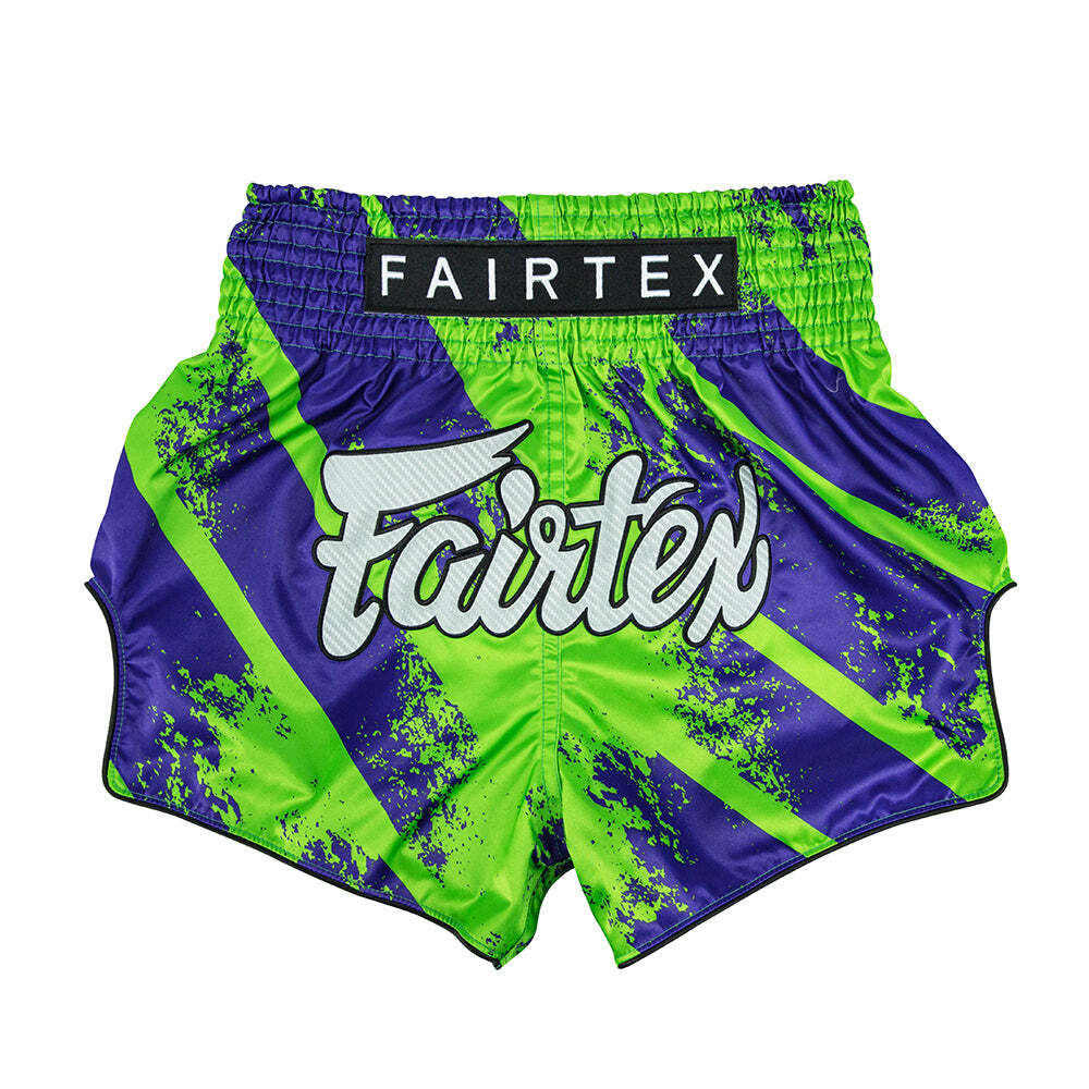 

Шорты для тайского бокса Fairtex BS1928, размер 5XL, зеленый/фиолетовый