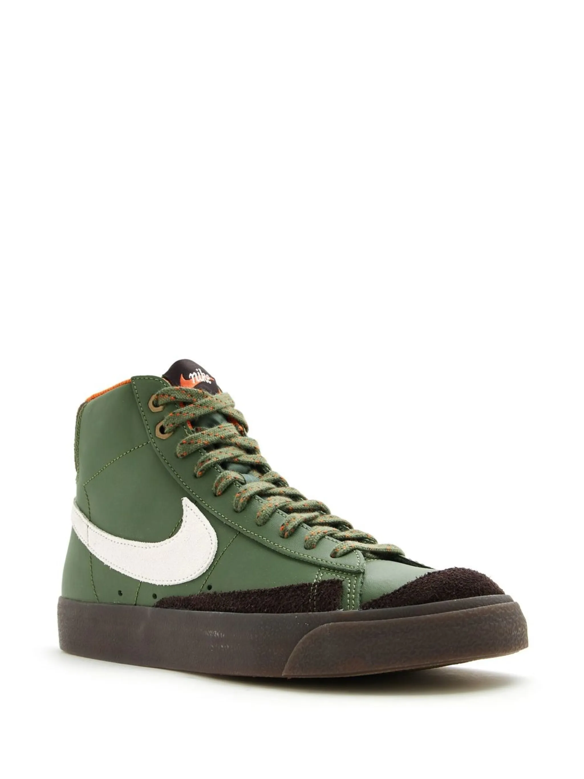 Кеды Blazer Mid 77 Vintage Nike, зеленый — фото 2
