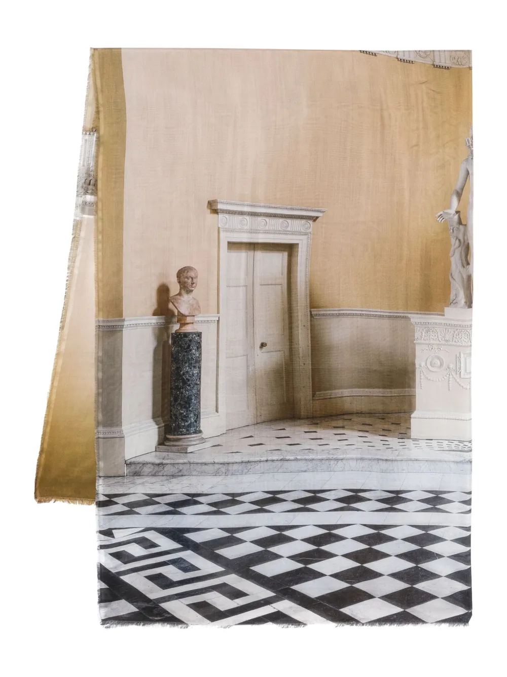 

Шарф с принтом Syon House FALIERO SARTI, нейтральный