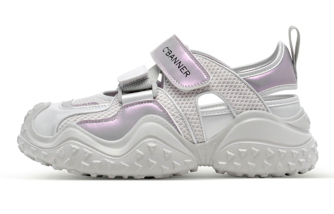 

Кроссовки C°BANNER Chunky Sneakers Women's Low-top Silver/Purple, фиолетовый