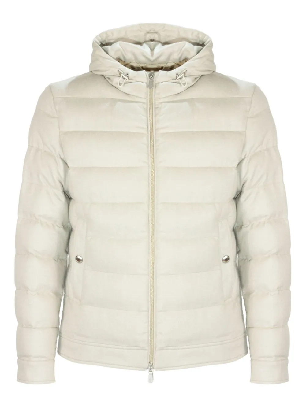 

Стёганая куртка с прорезными карманами Eleventy, бежевый