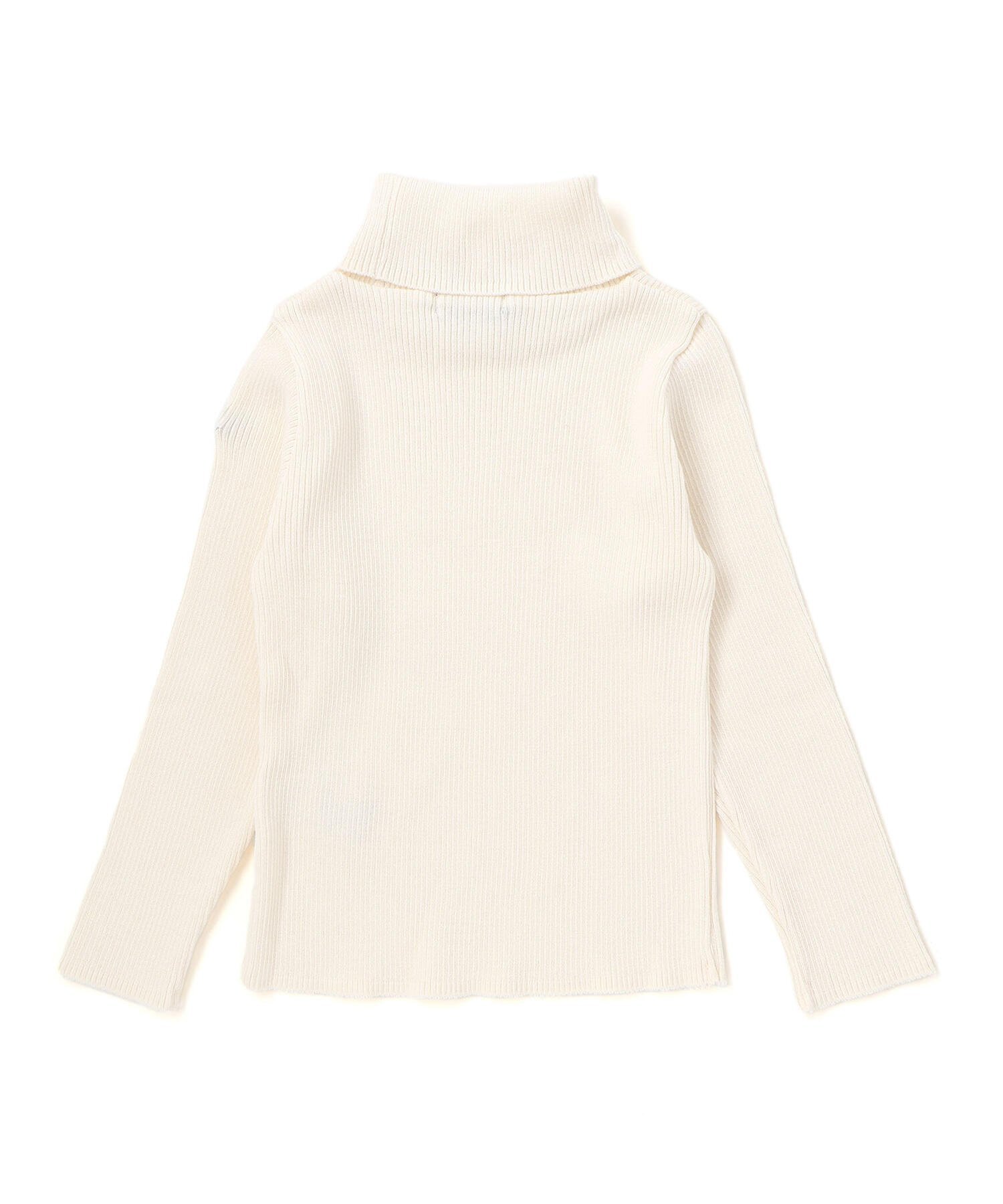 Водолазка в рубчик (80–150 см) Bebe, off white — фото 3