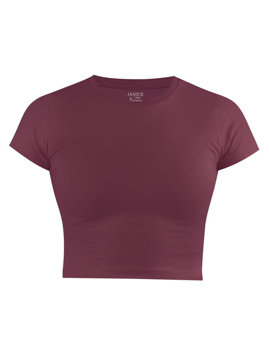 

Футболка Janice Shirt Nerano, бордовый