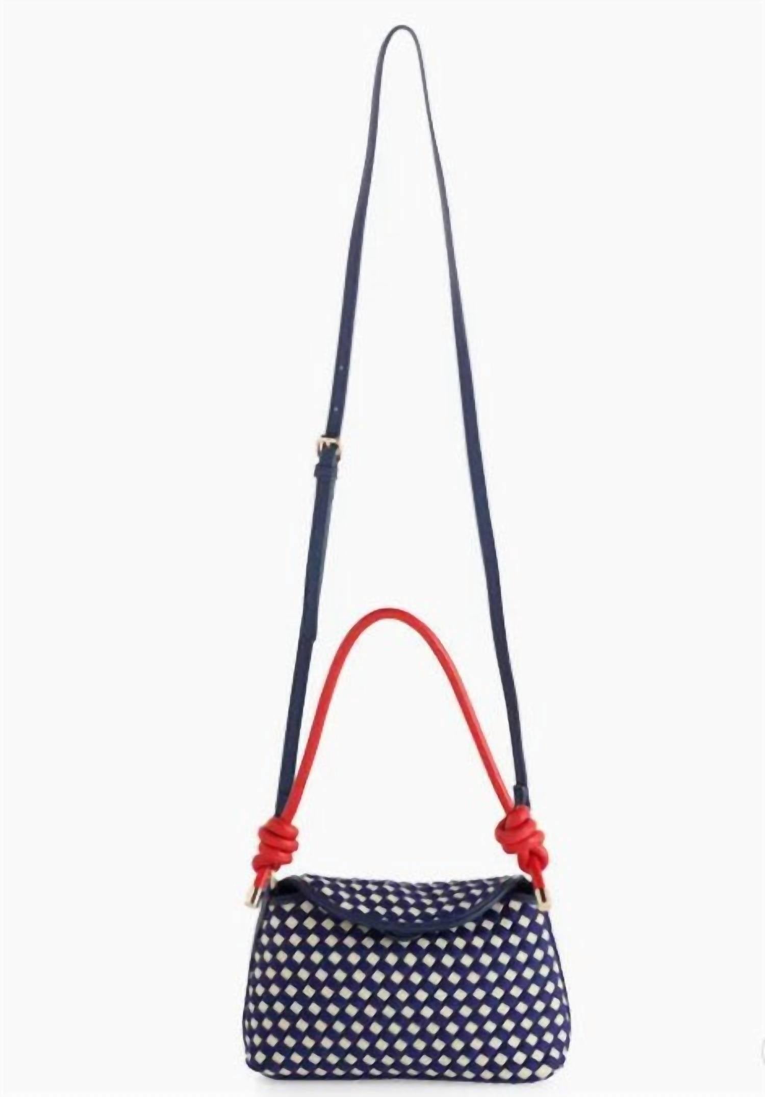 

Женская сумка Val с верхней ручкой, цвет: темно-синий Shiraleah, темно-синий