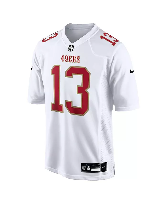 Мужская модная игровая футболка Brock Purdy Tundra White San Francisco 49ers Nike — фото 2