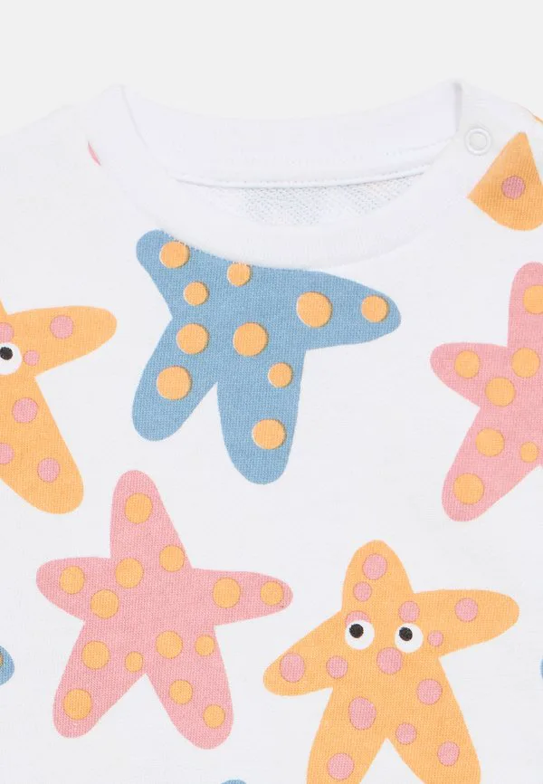 Детская толстовка Stella Mccartney Kids, White/Colourful — фото 3