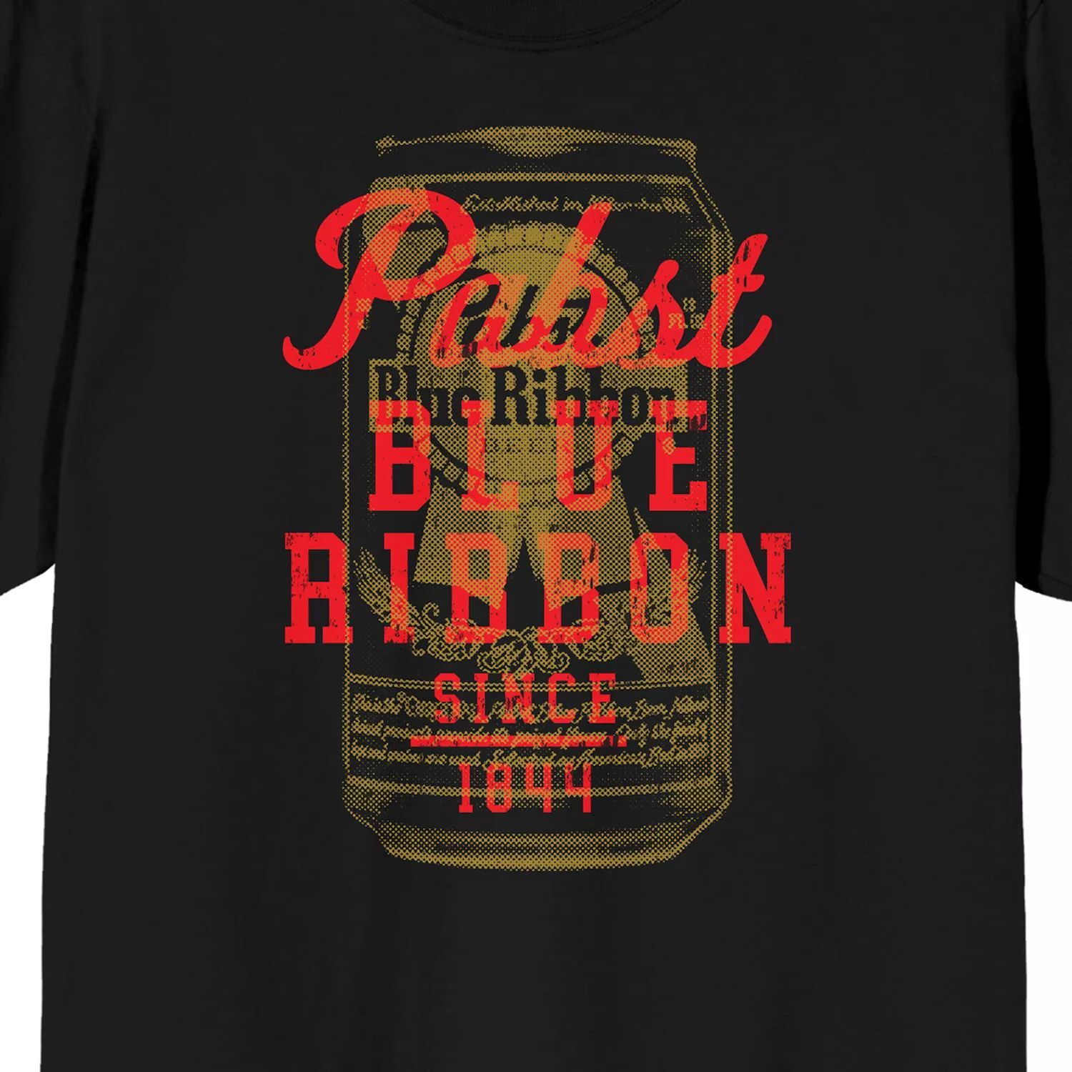 

Мужская футболка Pabst с синей лентой Licensed Character