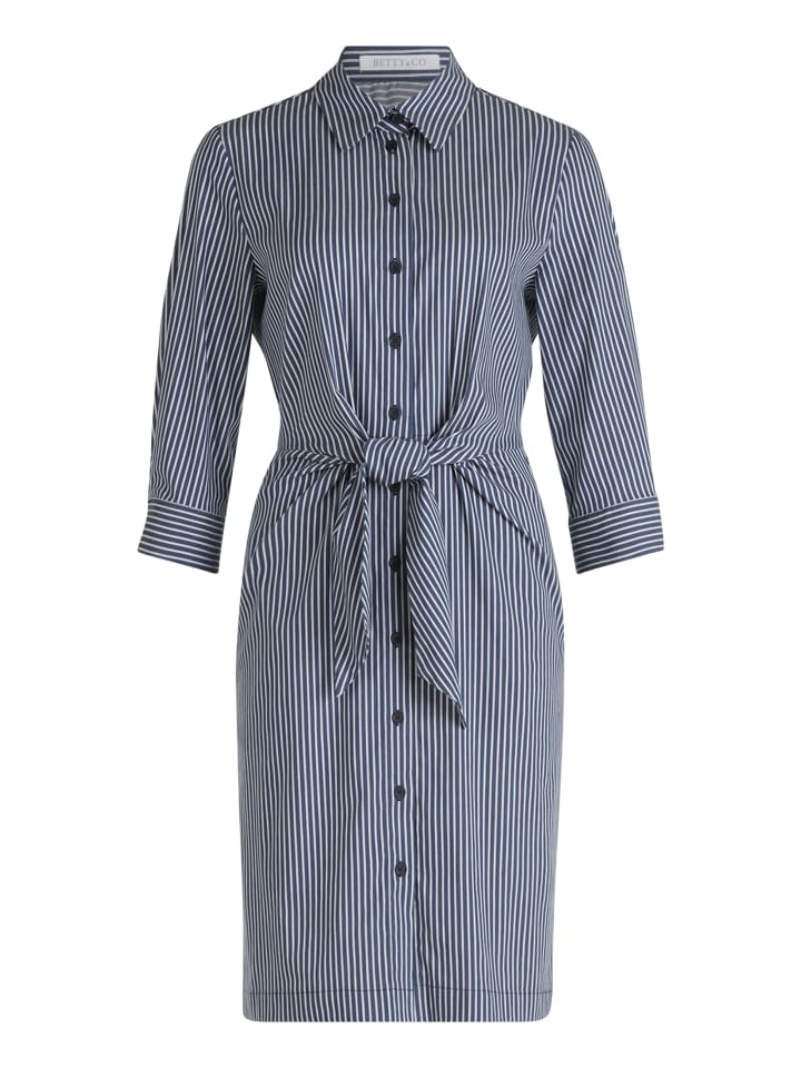 

Короткое платье BETTY & CO, цвет dunkelblau/weiß