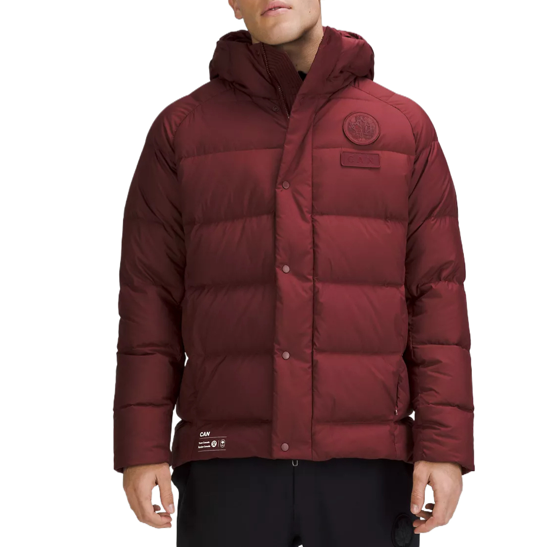 

Куртки и пальто мужские team canada Lululemon, красный