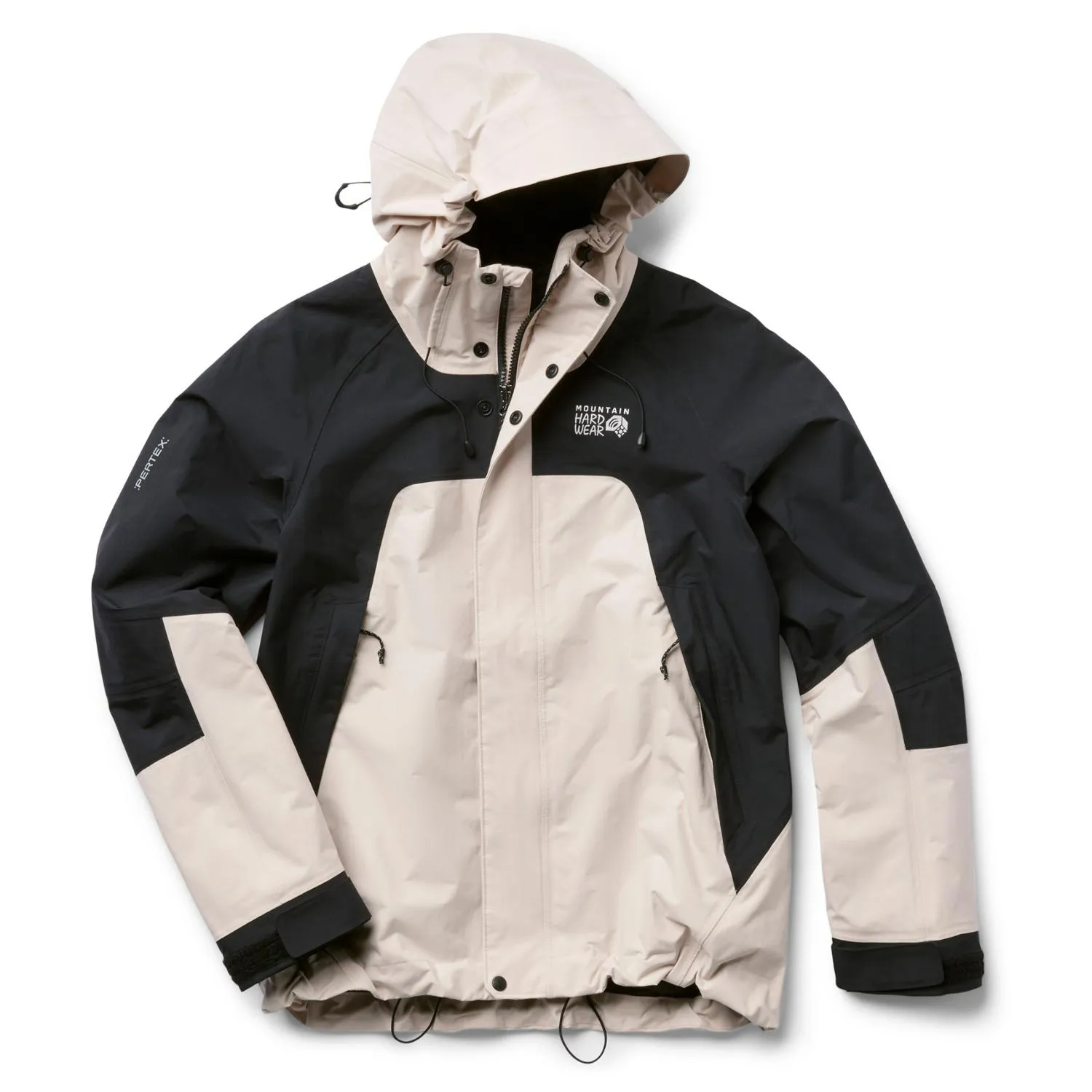 

Сухая куртка с капюшоном Mountain Hardwear, Talc/Black