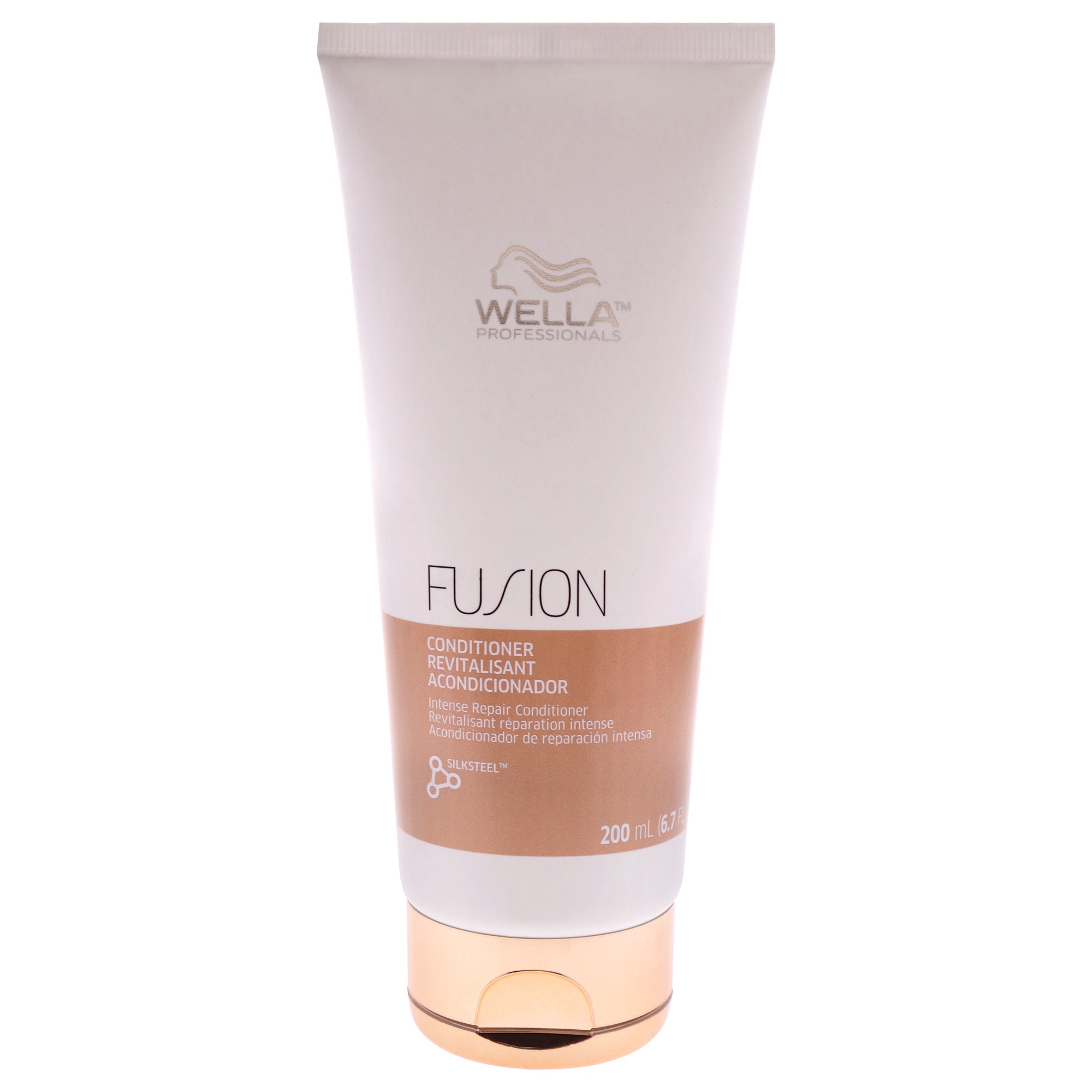 

Кондиционер для интенсивного восстановления волос Fusion Intense Repair от Wella, подходит как для мужчин, так и для женщин - 170 мл, прозрачный