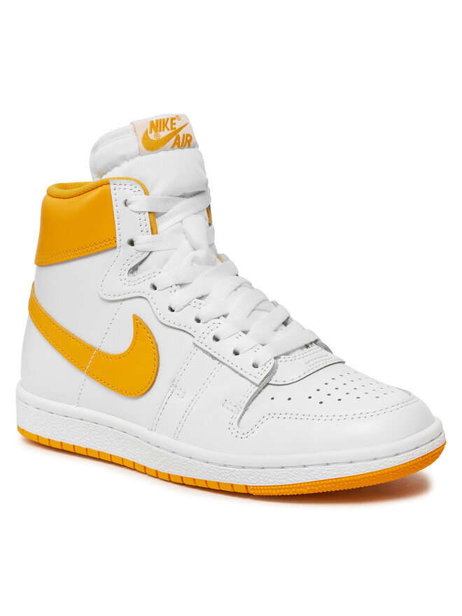 Кроссовки Nike Jordan Air Ship Pe Sp DX4976 107 Blanco, оранжевый/белый — фото 2