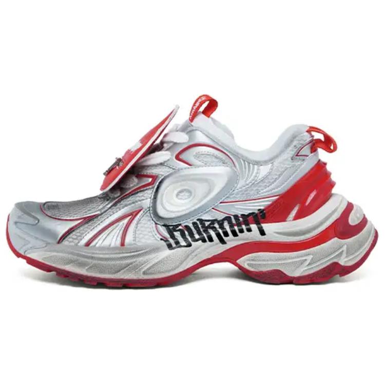 

OLD ORDER BURNIN x Cushioning, износостойкие низкие кеды унисекс Burning Red