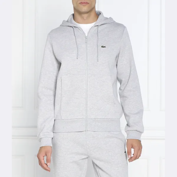 

Толстовка классического кроя Lacoste, серый