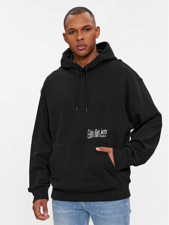 

Толстовка свободного кроя Calvin Klein, черный