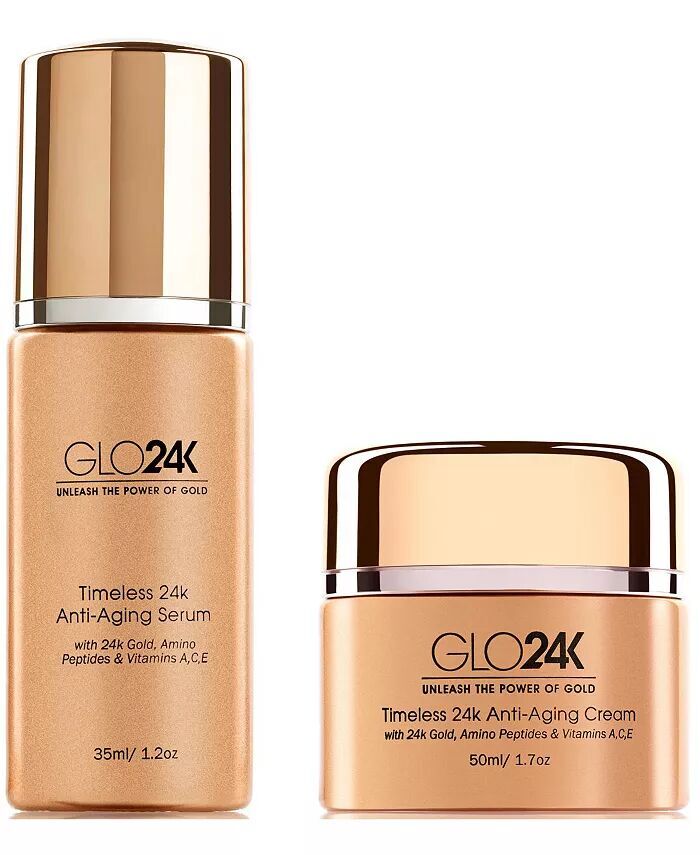 

Антивозрастной крем и сыворотка Glo24K