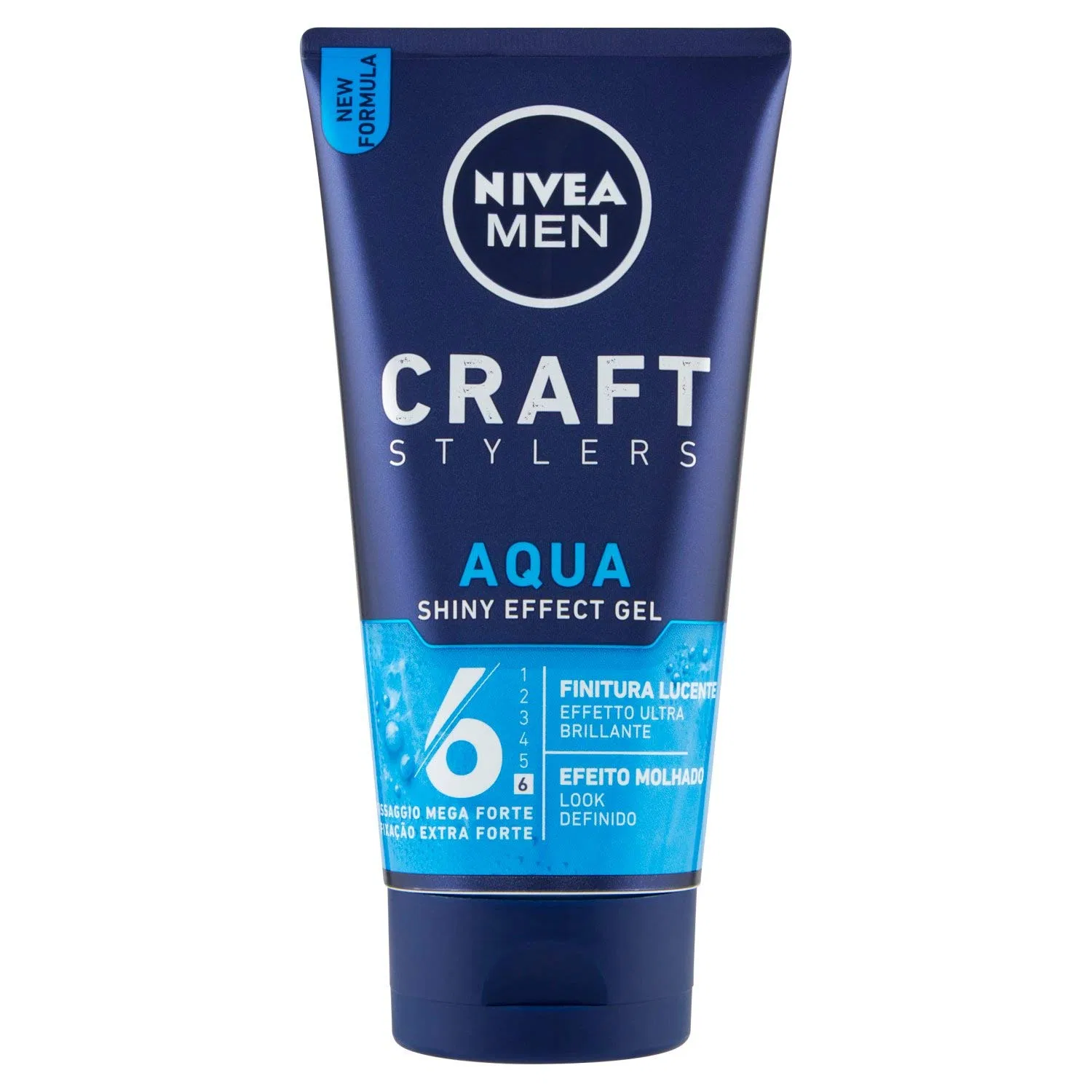 Гель для волос NIVEA Men Wet Look Aqua Mega Strong, 2 x 150 мл Nivea