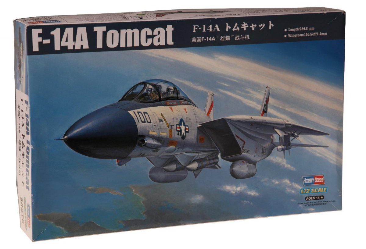

Hobby Boss, F14A Tomcat, Набор моделей, 12+