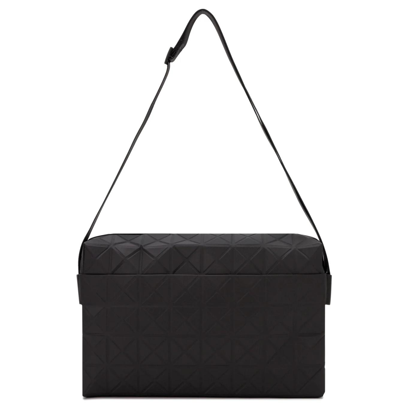 

Полиэстеровая наплечная сумка, кросс-боди Tubas Unisex Black ISSEY MIYAKE