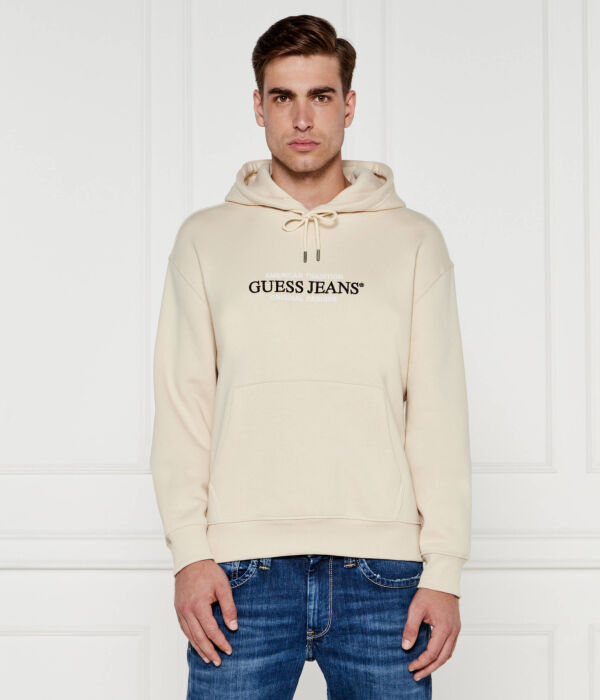 

Толстовка Guess Jeans, экрю