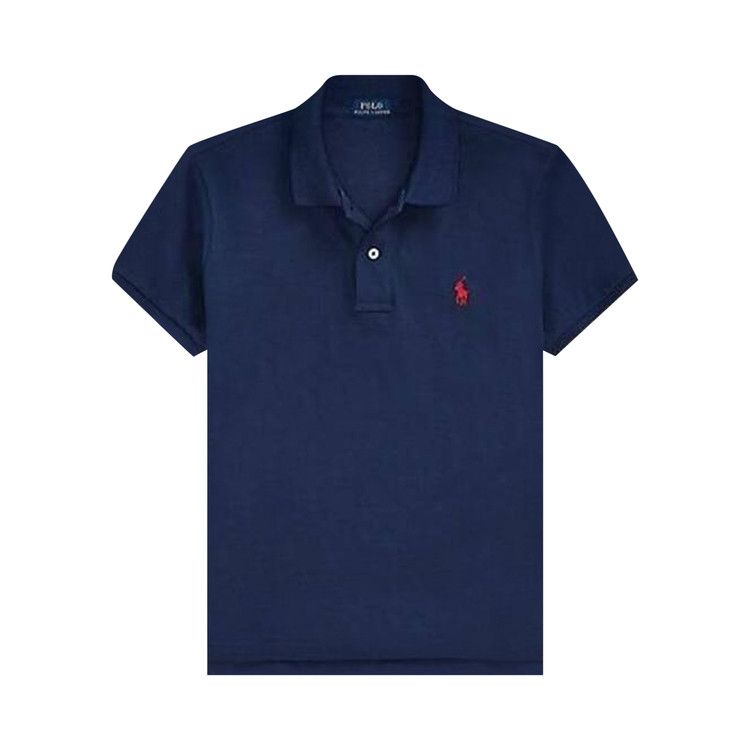 

Футболка Polo Ralph Lauren Basic Mesh Fit Classic Short-Sleeve Knit, Newport Navy/Red