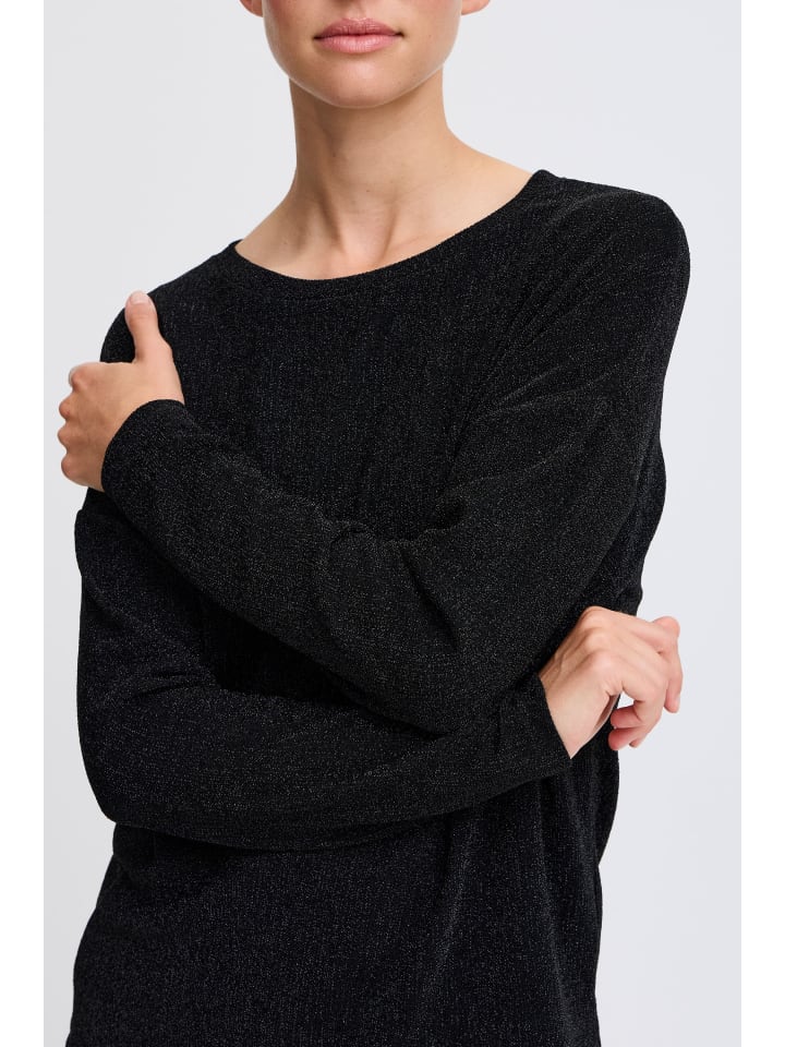 

B. young Топ BYSHILOH LS TOP - JERSEY Loose fit in Black Mix