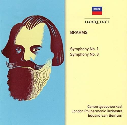 

CD диск Brahms / Van Beinum, Eduard: Brahms: Symphonies 1 & 3