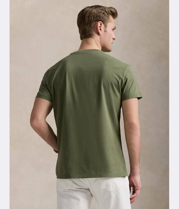 Футболки Classic fit Polo Ralph Lauren, зеленый — фото 3