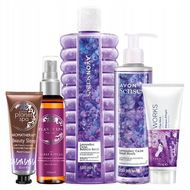 

Avon Lavender Набор из 5 косметических средств Лаванда и ромашка
