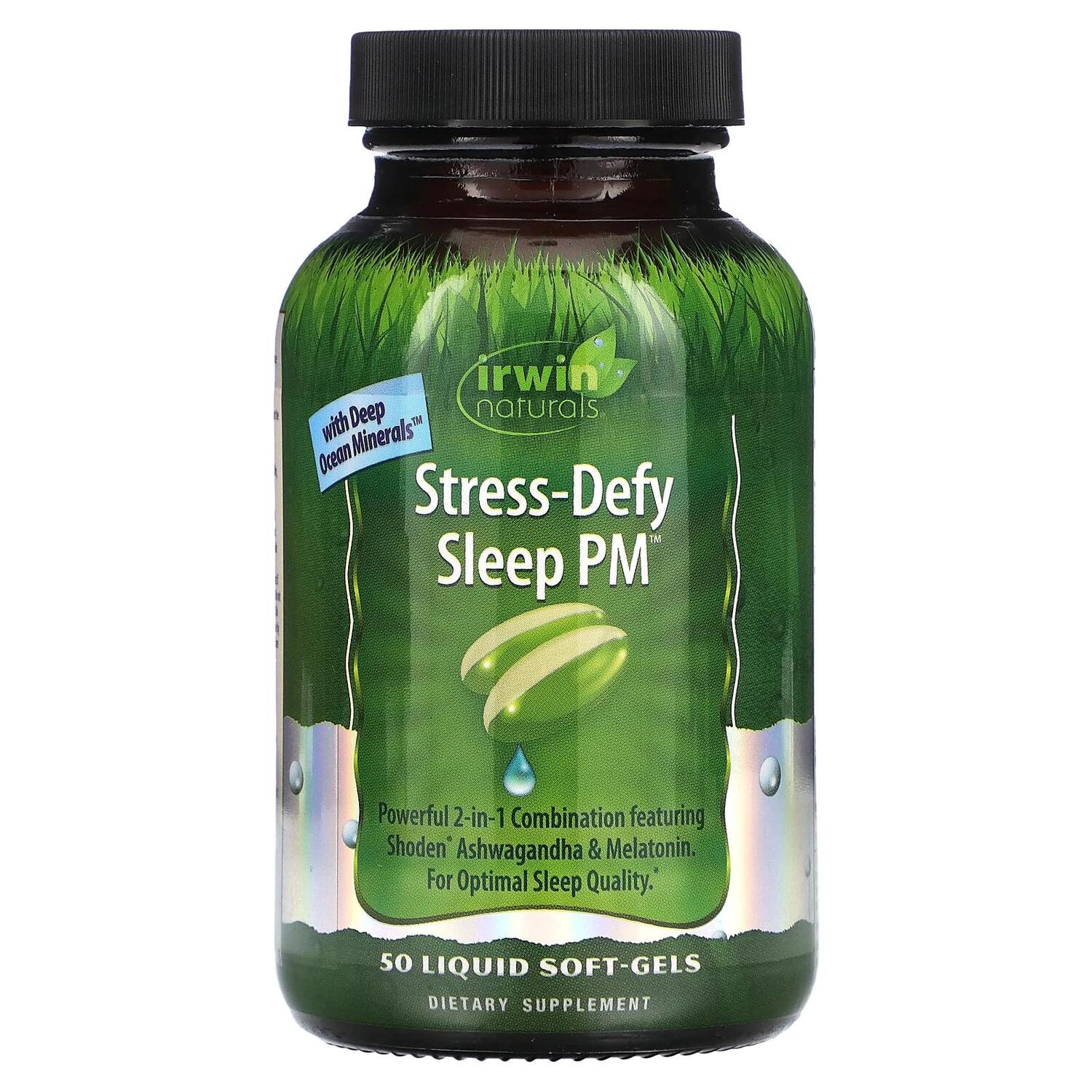 

Irwin Naturals Stress-Defy Sleep PM 50 мягких таблеток
