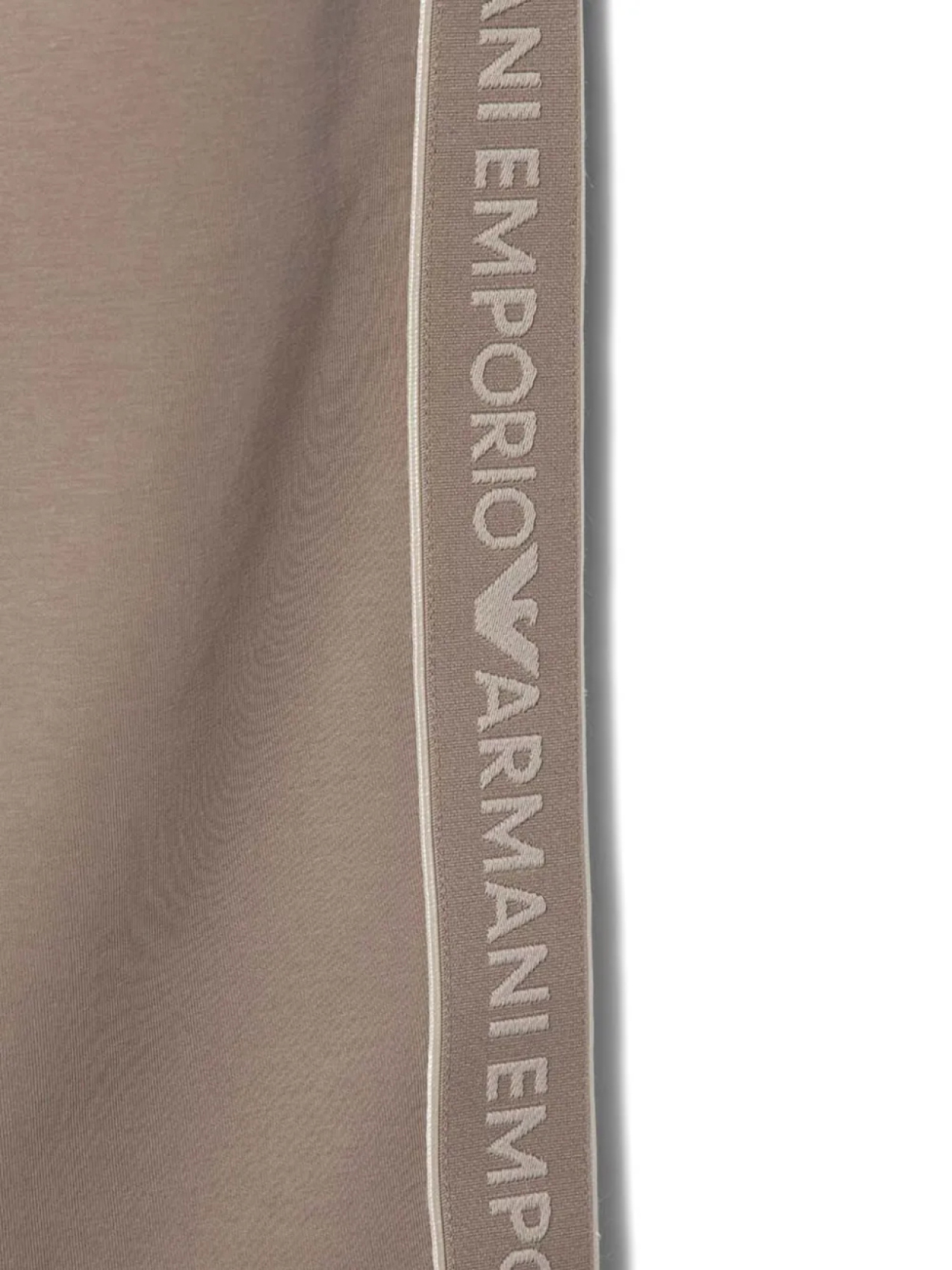 Спортивные брюки с вышитым логотипом Emporio Armani Kids, нейтральный — фото 3